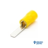 TERMINAL PREAISLADO PIN PLANO AMARILLO C18 2.6mm - LCT