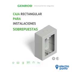 CAJA EXTERIOR DE APLICAR - GENROD - comprar online