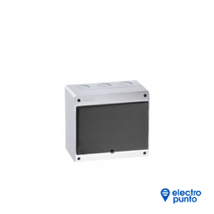 CAJA PARA TERMICA EXTERIOR PVC CON TAPA 4-8 POLOS - GENROD - comprar online