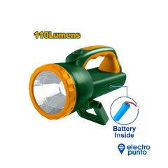 LINTERNA LED 110lm 200mts RECARGABLE - JADEVER JDFL20110