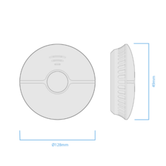 DETECTOR DE HUMO SMART -MACROLED - comprar online