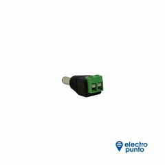 PLUG HUECO 5.5 - 2.1mm CON BORNERA - GRALF