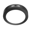 PLAFON LED REDONDO 12W NEGRO - MACROLED