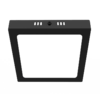 PLAFON LED CUADRADO 12W NEGRO - MACROLED