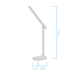 LAMPARA VELADOR VESTA 6W DIM -MACROLED - tienda online