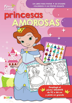 Princesas amorosas - Colección Pinto póster