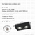 PLAFON - PICASSO - BOX DE CHAPA 2 LUCES AR111 *** SIN LAMPARAS*** - comprar online