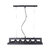 A PEDIDO // COLGANTE PUENTE CON TENSORES MINIMAL 5 LUCES - tienda online