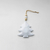 COMBO X3 ADORNOS BLANCO METAL CON 3 CUENTAS 11CM - comprar online
