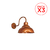 PACK X3 /// APLIQUE - PERGAMINO - GALPONERO - comprar online