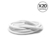 CABLE TEXTIL ---- BLANCO ALGODON ---- 2x0.50 - comprar online
