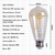 LAMPARA LED PERA FILAMENTO VINTAGE DECO ST64 8w en internet