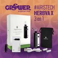 Vaporizador Airistech Herbva X (3 en 1) - comprar online