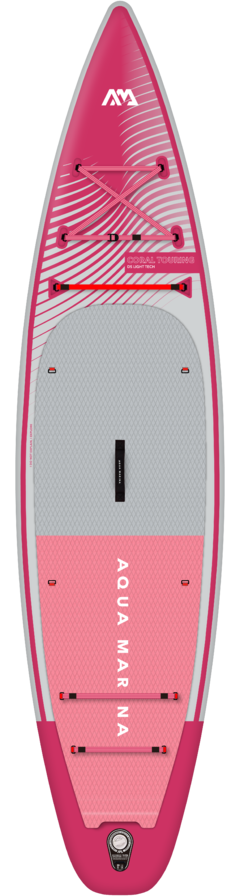 Tabla Stand Up Paddle Sup Inflable Aquamarina Coral Touring RASPBERRY 2023 - comprar online