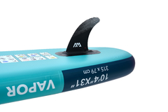 TABLA STAND UP PADDLE INFLABLE VAPOR 140 KG CON ASIENTO - aquamarina