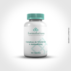 Complexo de Vitaminas e Aminoácidos - 30 Cápsulas