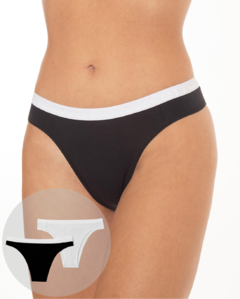 Tam. P — Kit Com 3 Calcinhas Femininas Tanga Calvin Klein em