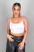 Cropped Alcinha Branco Alice