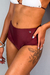 Calcinha HotPant Glow Bordô - comprar online