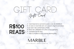 Gift Card MARBLE - Cartão Presente MARBLE - comprar online