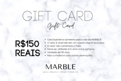 Gift Card MARBLE - Cartão Presente MARBLE na internet