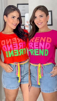 T-Shirt Cropped TREND (36-42)