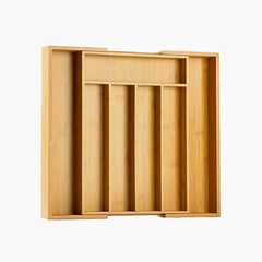 Cubertero madera bambu extensible 29-42x34xh5cm menaje orden