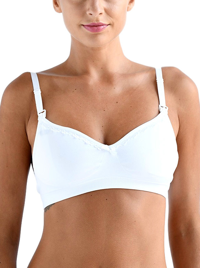 Corpiño para amamantar con push up discount