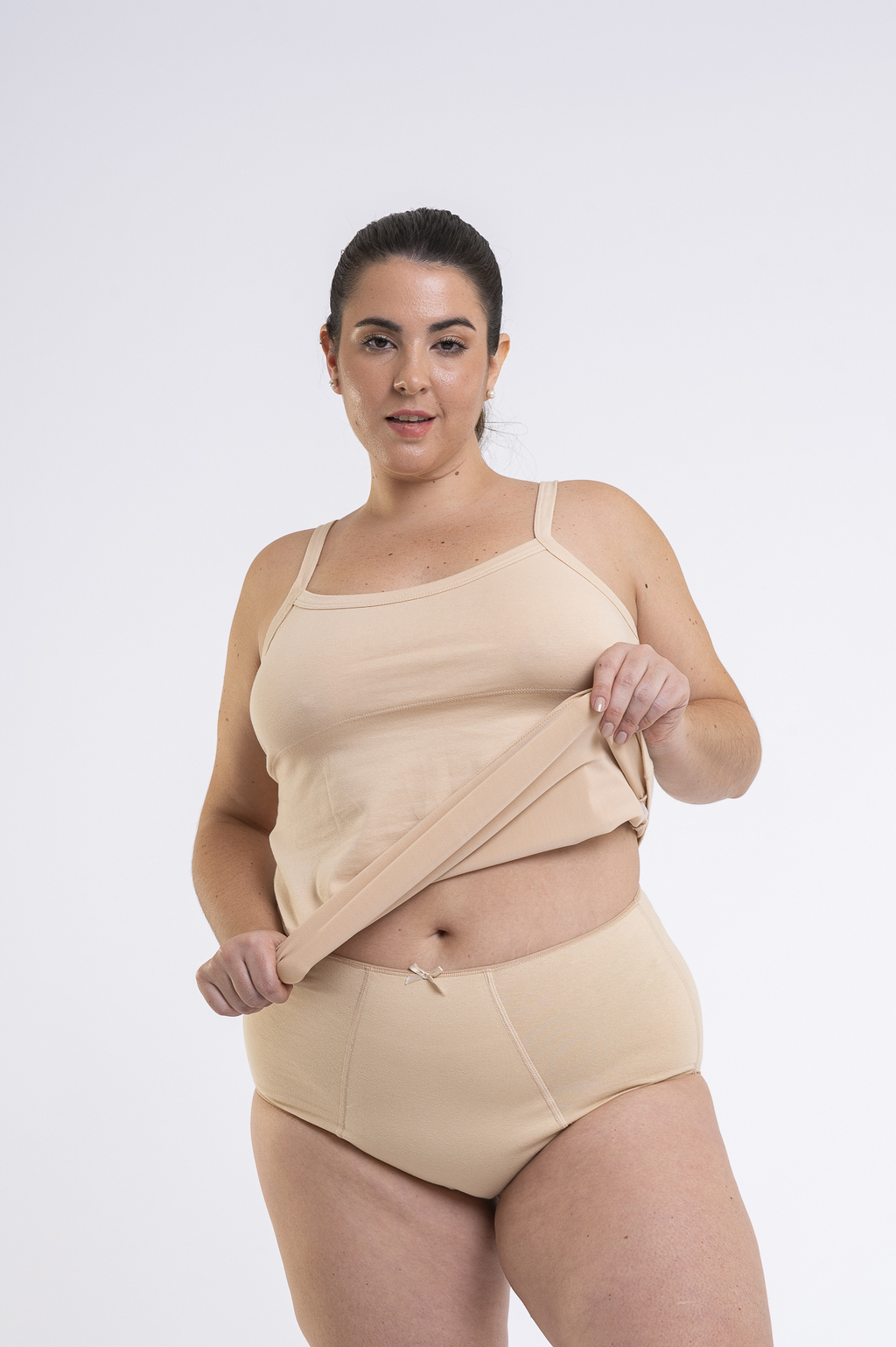 CAMISETA MODELADORA ALGODON Y LYCRA ART. A274