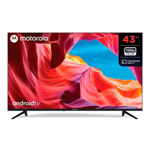 Smart Tv Motorola 43" 4K Led Full HD Android TV