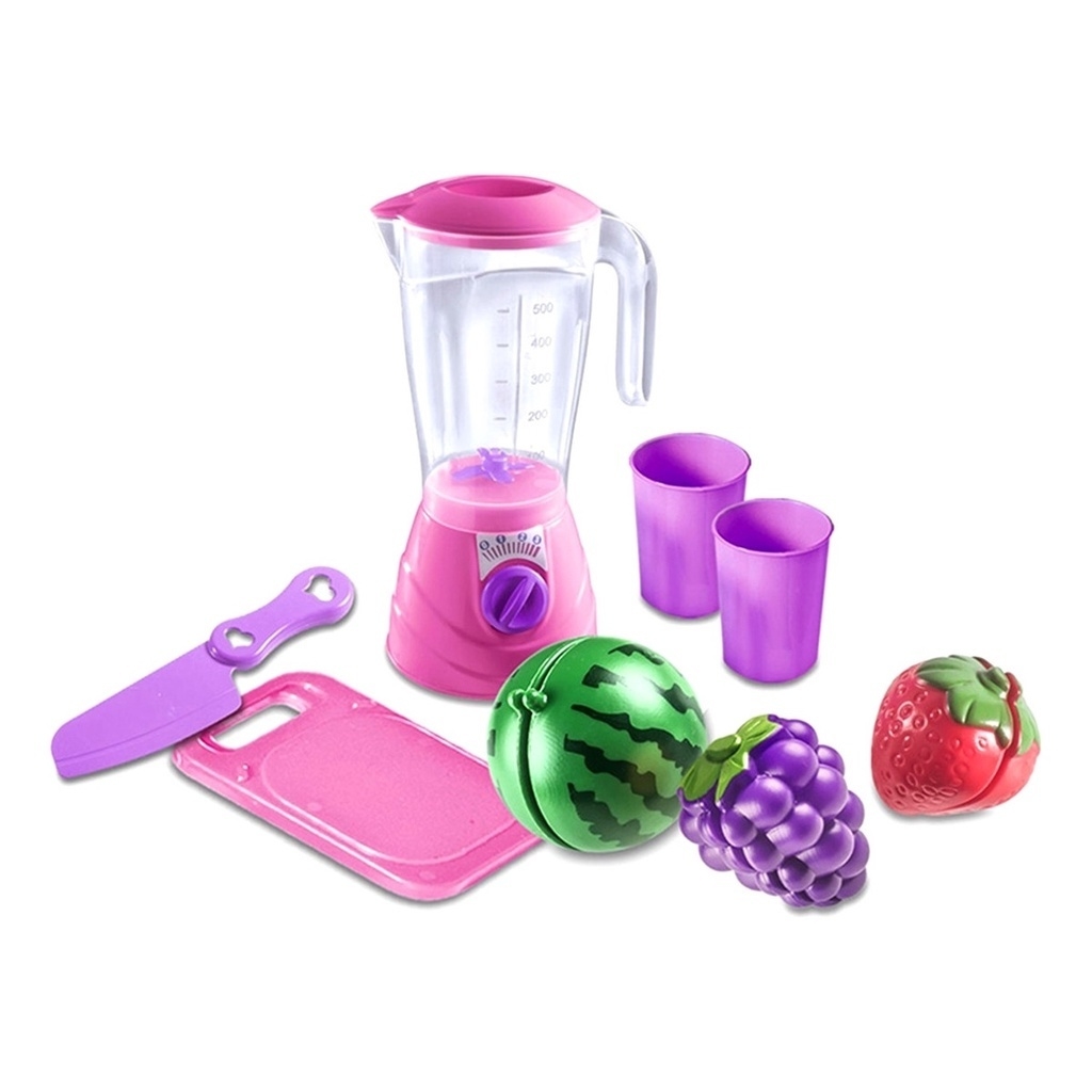 Kit cozinha com frutas de brinquedo - Importados Lili