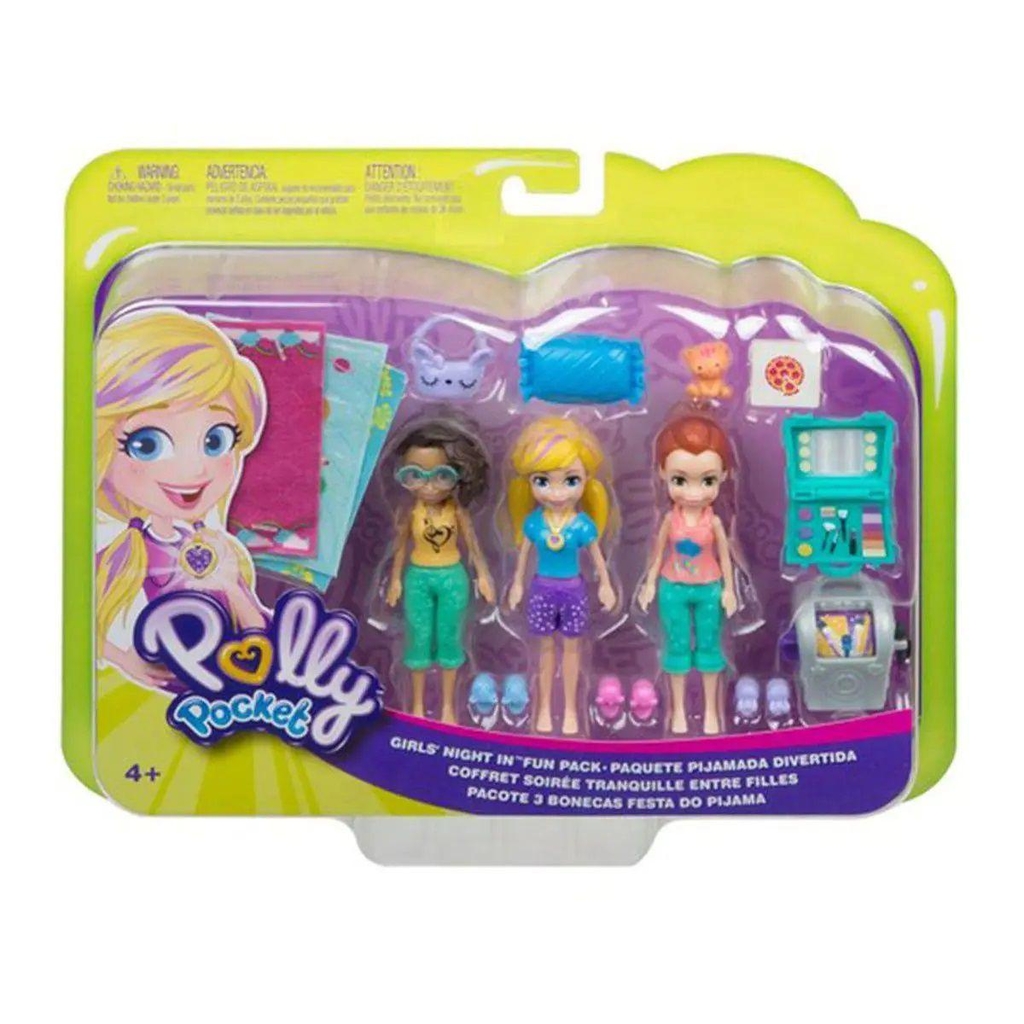 Polly Pocket Festa Do Pijama - Mattel - Brinkpell