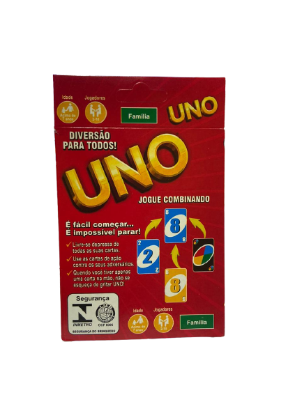 Jogo Uno Cartas Papel - Comprar em Brinkpell