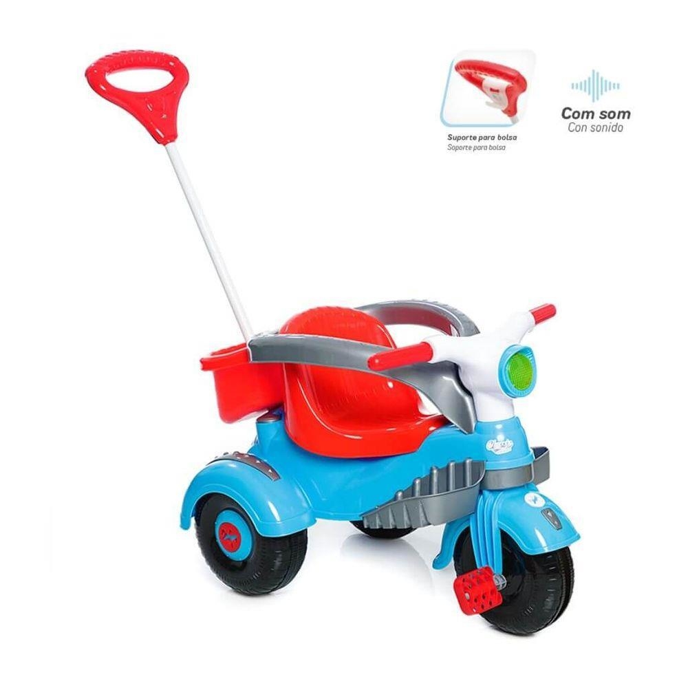 Triciclo Infantil 4 em 1 com Pedal Removível para Crianças de 2 a, motoca  infantil 2 anos