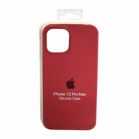 Funda iPhone 12 Pro Max Rojo Frambuesa