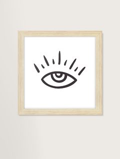Quadro decorativo - abstract eye