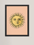 Quadro decorativo - sun face