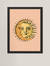 Quadro decorativo - sun face moon face