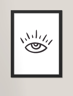 Quadro decorativo - abstract eye