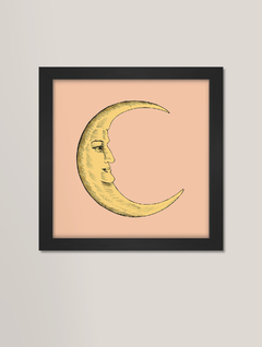 Quadro decorativo - moon face