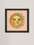 Quadro decorativo - sun face moon face