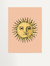 Quadro decorativo - sun face