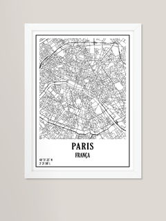 Coleção Mapas - Paris - comprar online