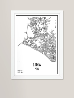 Coleção Mapas - Lima - comprar online