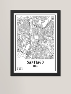 Coleção Mapas - Santiago