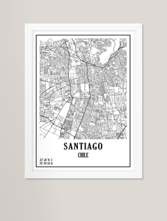 Coleção Mapas - Santiago - comprar online
