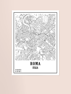 Coleção Mapas - Roma - Almai Store