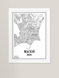 Coleção Mapas - Maceió - comprar online