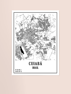 Coleção Mapas - Cuiabá - Almai Store