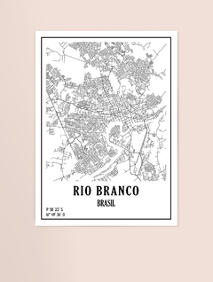 Coleção Mapas - Rio Branco - Almai Store